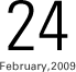 24 February 2009