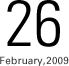 26 February 2009