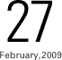 27 February 2009