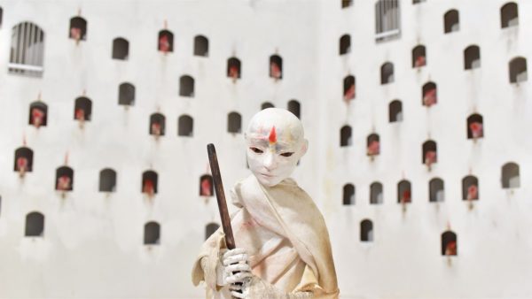 副島しのぶ《ケアンの首達》 SOEJIMA Shinobu, <i>The Spirits of Cairn</i>