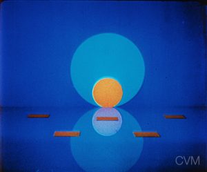 オスカー・フィッシンガー《青の構成》 Oskar Fischinger