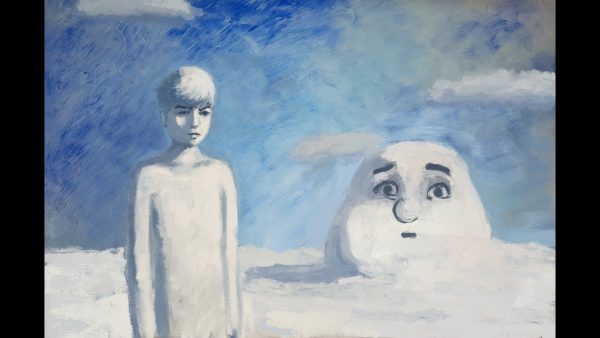 ショキール・コリコヴ《GIRL AND CLOUD》 Shokir KHOLIKOV, <i>GIRL AND CLOUD</i>