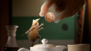 にいやなおゆき《乙姫二万年破魔矢》 NIIYA Naoyuki, <em>The Tiny Hunter and the Giant Rat: Back to Otohime 20000</em>